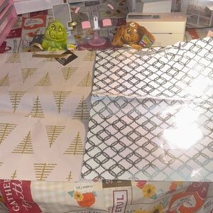 Gold and Silver Wrapping Paper Set